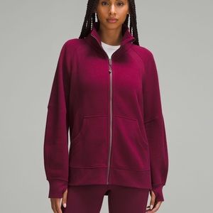 Lululemon Deep Luxe Full Zip Funnel Neck Scuba XL/XXL